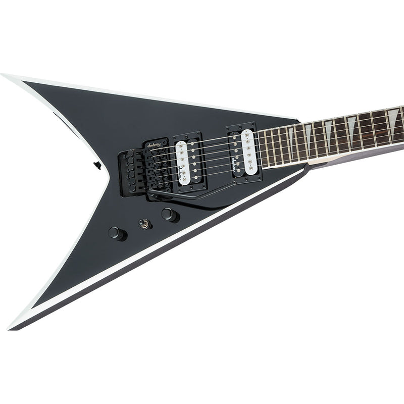 Guitarra Eléctrica Jackson King V JS32 Black with White
