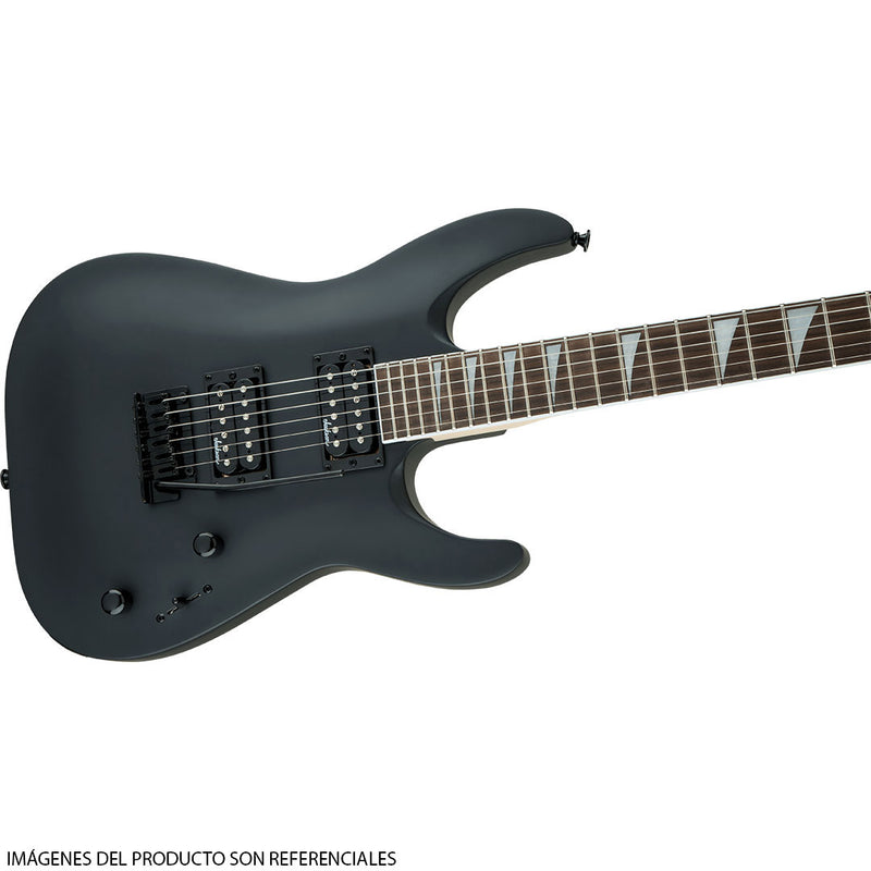 Guitarra Eléctrica Jackson JS Series Dinky® Arch Top JS22 DKA con diapasón de Amaranto - Satin Black