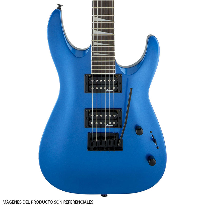 Guitarra Eléctrica Jackson JS Series Dinky® Arch Top JS22 DKA con diapasón de Amaranto - Metallic Blue