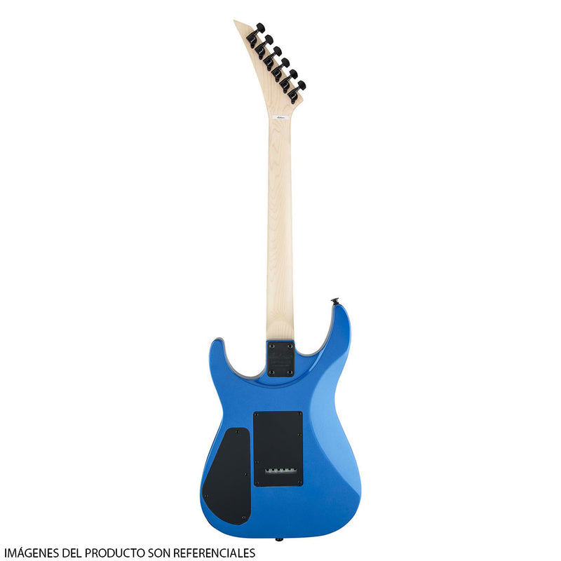 Guitarra Eléctrica Jackson JS Series Dinky® Arch Top JS22 DKA con diapasón de Amaranto - Metallic Blue
