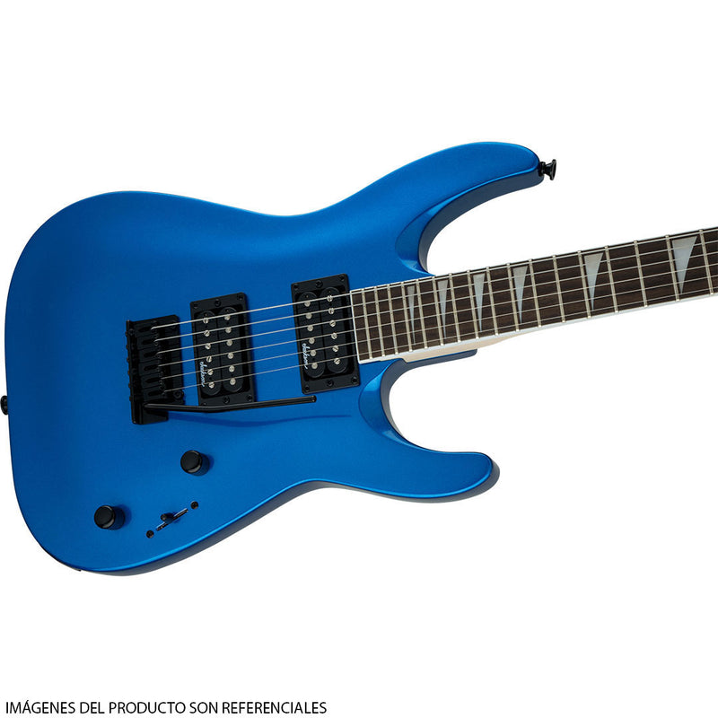 Guitarra Eléctrica Jackson JS Series Dinky® Arch Top JS22 DKA con diapasón de Amaranto - Metallic Blue