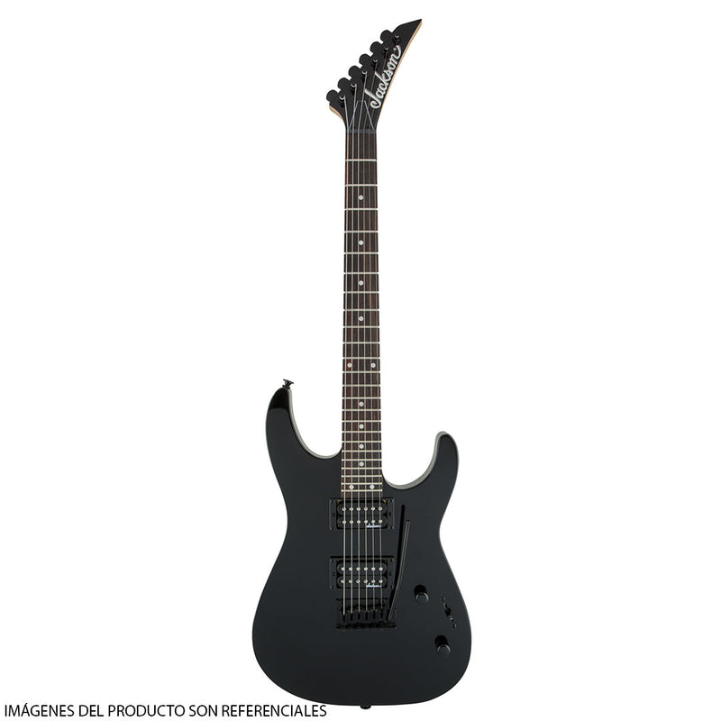 Guitarra Eléctrica Jackson JS Series Dinky® JS12 con diapasón de Amaranto - Gloss Black