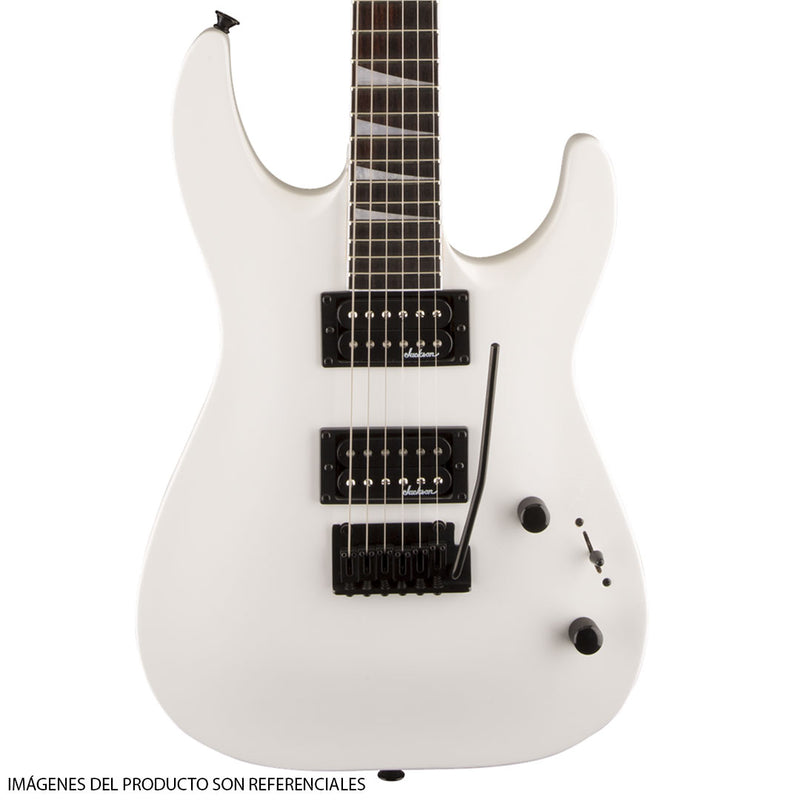 Guitarra Eléctrica Jackson JS Series Dinky® Arch Top JS22 DKA con diapasón de Amaranto - Snow White