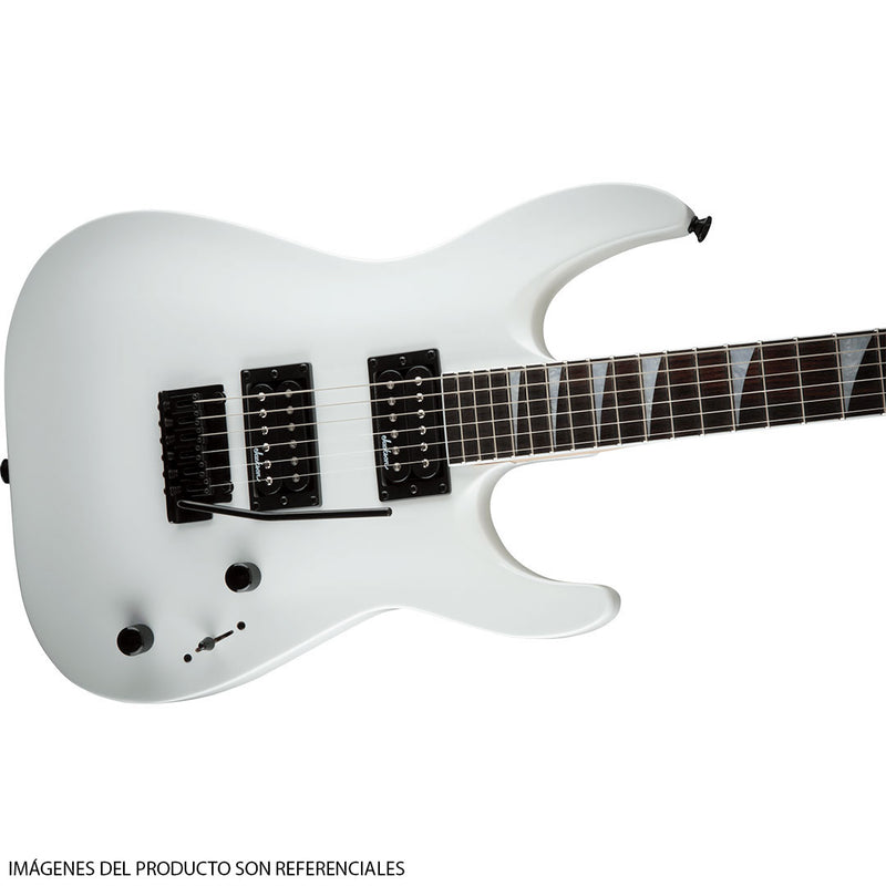 Guitarra Eléctrica Jackson JS Series Dinky® Arch Top JS22 DKA con diapasón de Amaranto - Snow White