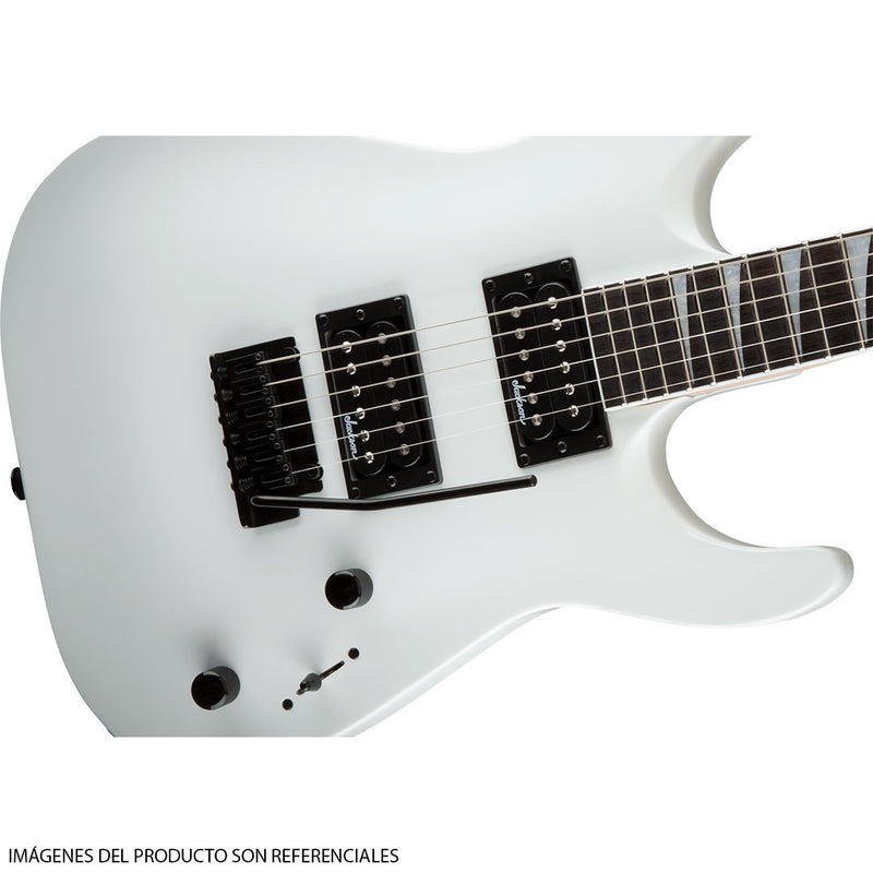 Guitarra Eléctrica Jackson JS Series Dinky® Arch Top JS22 DKA con diapasón de Amaranto - Snow White