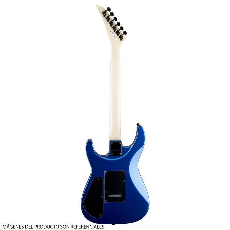 Guitarra Eléctrica Jackson JS Series Dinky™ JS12 con diapasón de Amaranto - Metallic Blue