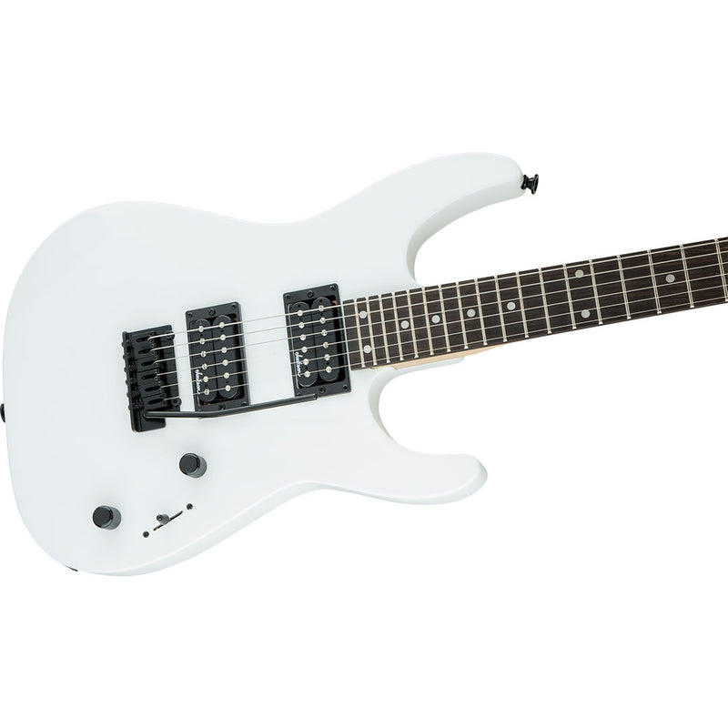 Guitarra Eléctrica Jackson JS Series Dinky® JS12 con diapasón de Amaranto - Snow White