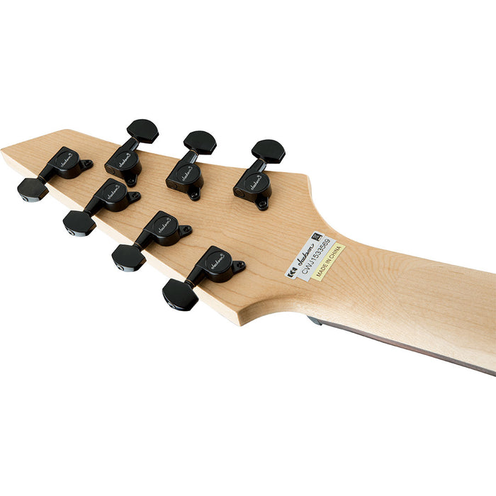 Guitarra Eléctrica Jackson JS Series Dinky Arch Top JS22-7 DKA HT con mástil de amaranto - Satin Black