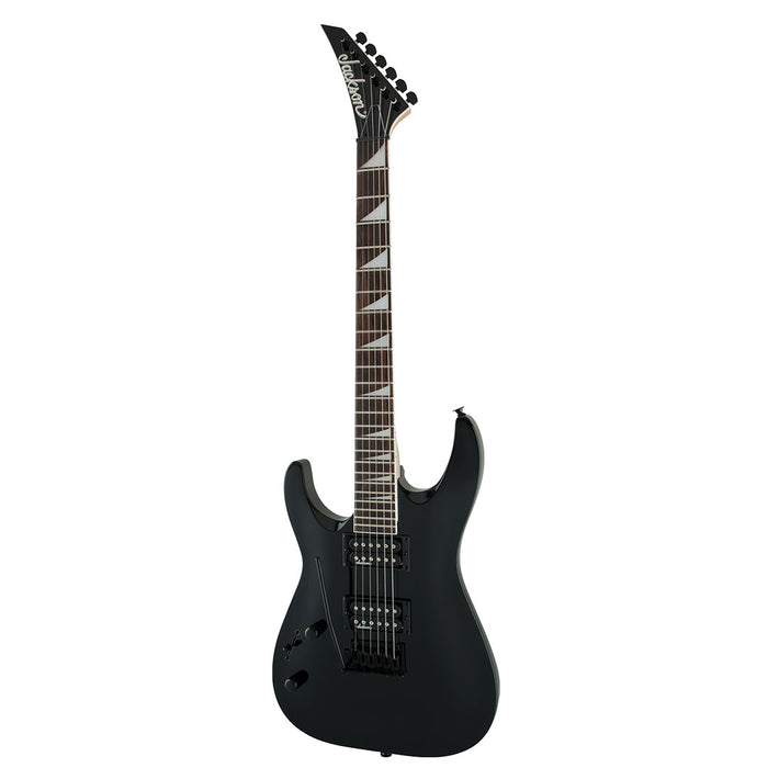 Guitarra Eléctrica Jackson JS Series Dinky Arch Top JS22 DKA con mástil de amaranto - Gloss Black (para zurdos)