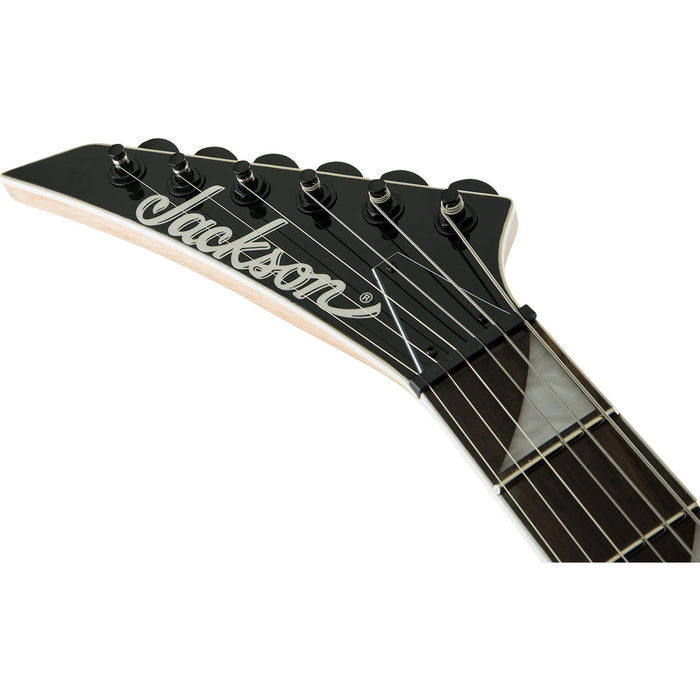 Guitarra Eléctrica Jackson JS Series Dinky Arch Top JS22 DKA con mástil de amaranto - Gloss Black (para zurdos)