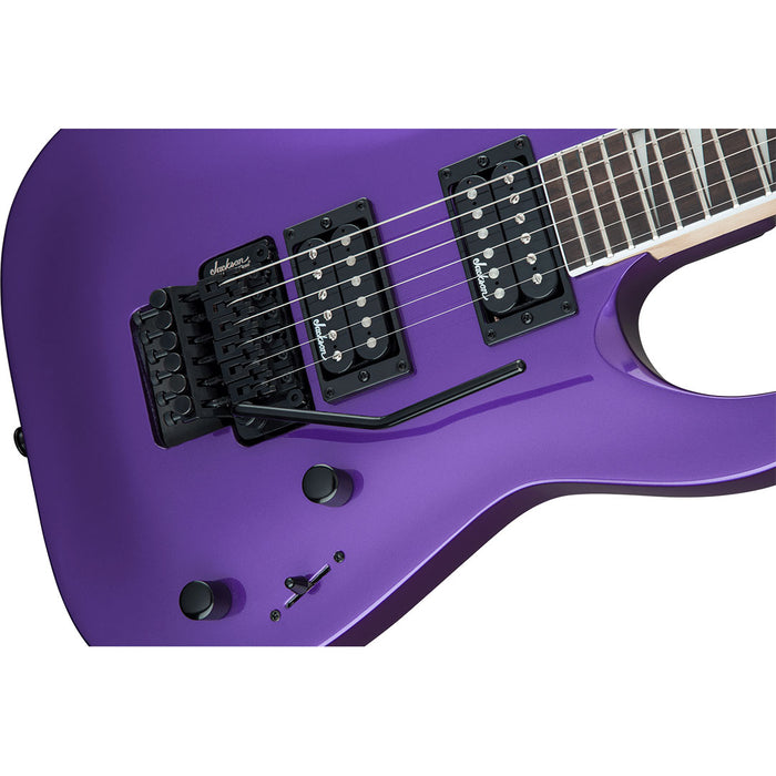 Guitarra Eléctrica Jackson JS Series Dinky Arch Top JS32 DKA con mástil de amaranto - Pavo Purple