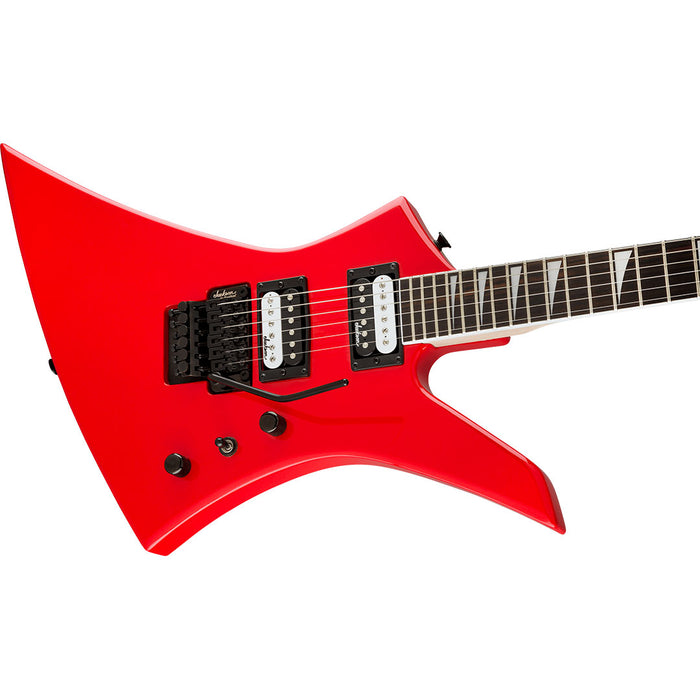 Guitarra Eléctrica Jackson JS Series Kelly JS32 con mástil de amaranto - Ferrari Red