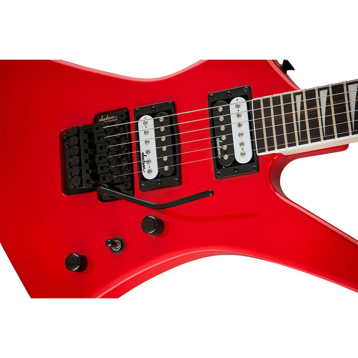 Guitarra Eléctrica Jackson JS Series Kelly JS32 con mástil de amaranto - Ferrari Red