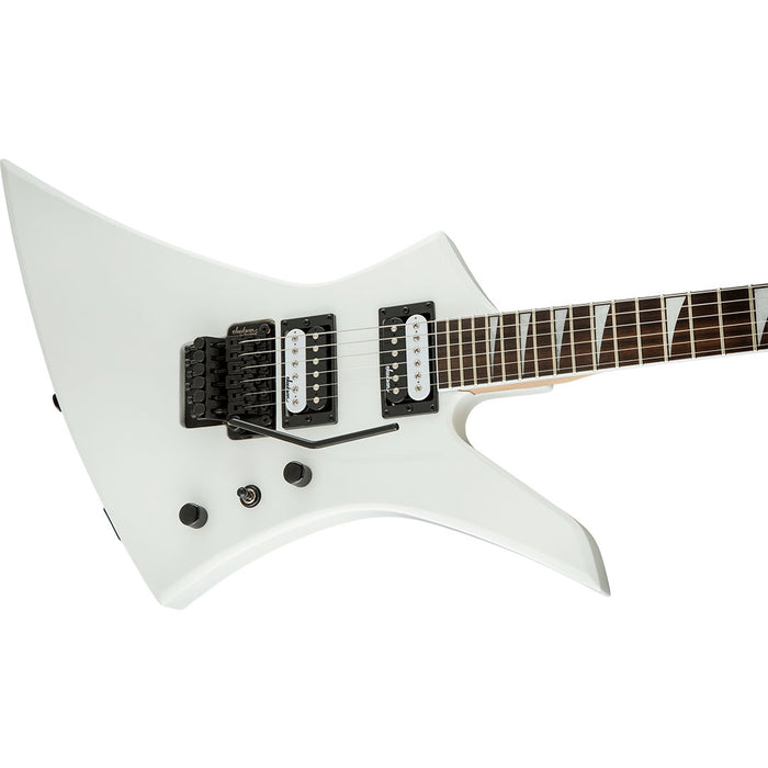 Guitarra Eléctrica Jackson JS Series Kelly JS32 con mástil de amaranto - Snow White