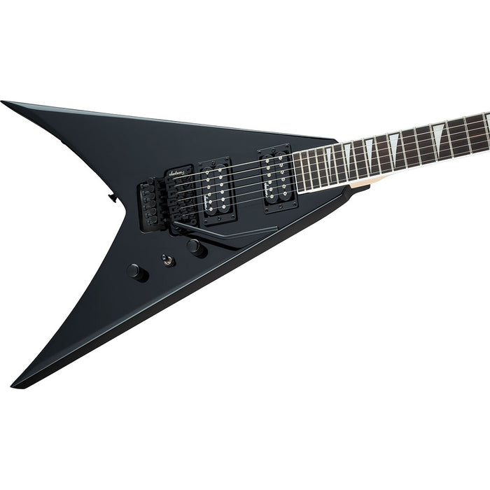 Guitarra Eléctrica Jackson JS Series King V JS32 con mástil de amaranto - Gloss Black
