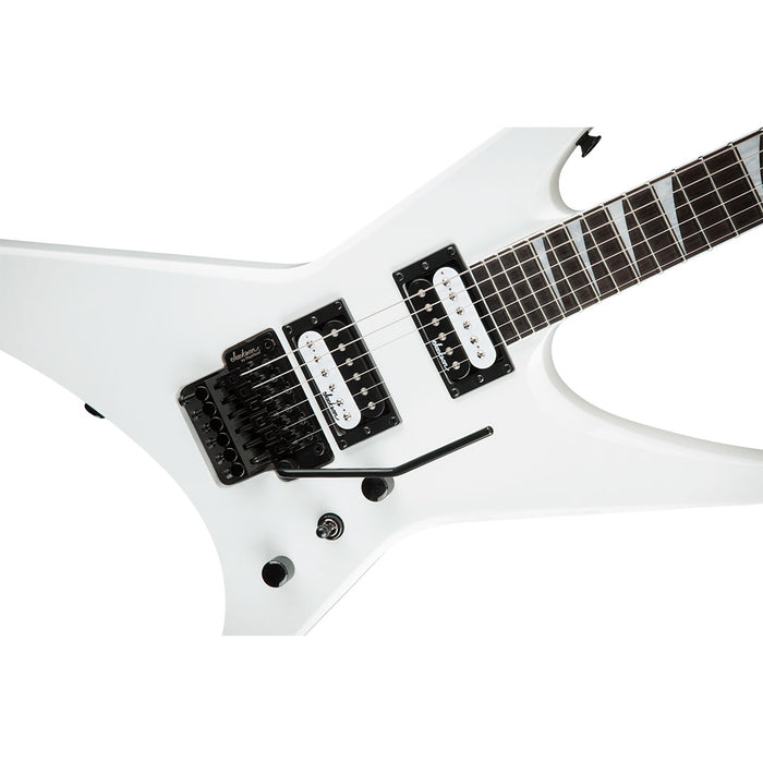 Guitarra Eléctrica Jackson JS Series Warrior JS32 con mástil de amaranto - Snow White
