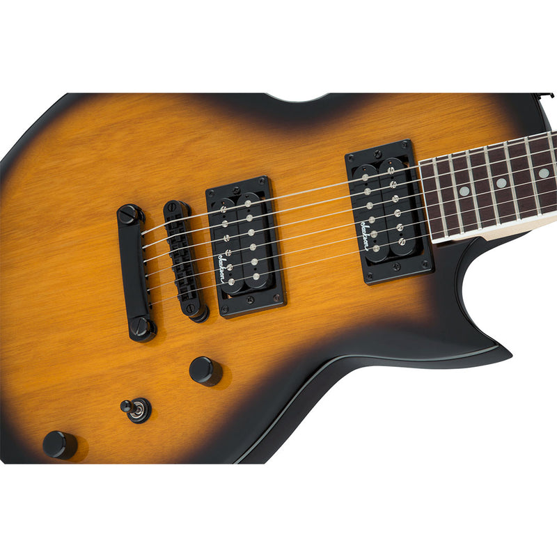 Guitarra Eléctrica Jackson JS Series Monarkh SC JS22 con mástil de amaranto - Tobacco Burst