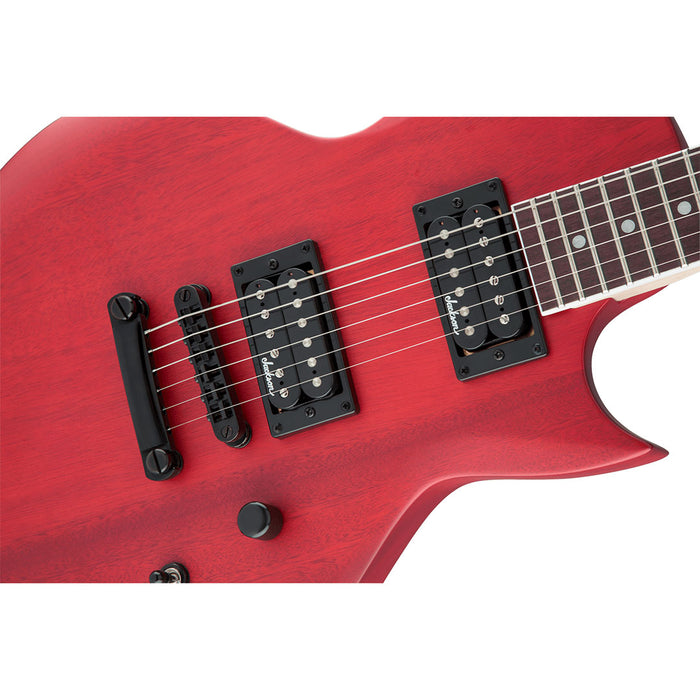 Guitarra Eléctrica Jackson JS Series Monarkh SC JS22 con mástil de amaranto - Red Stain