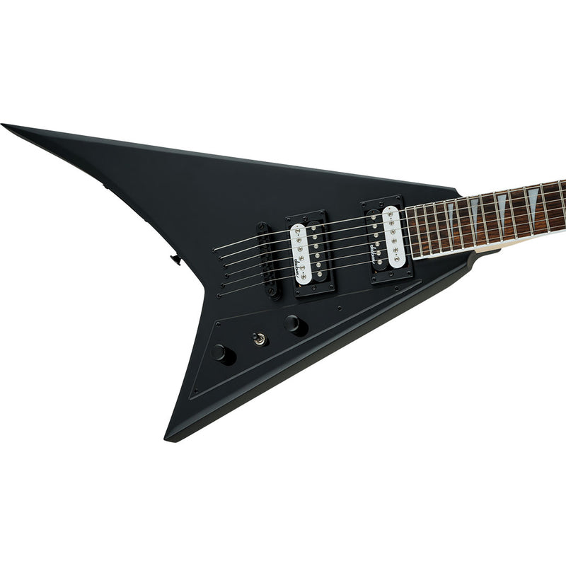 Guitarra Eléctrica Jackson JS Series Rhoads JS32T con diapasón de Amaranto - Satin Black