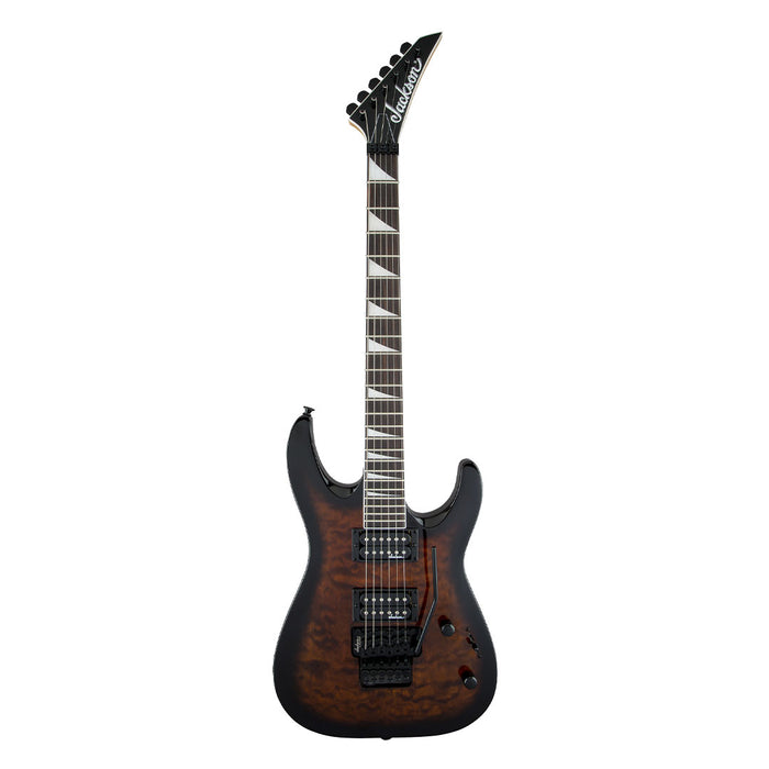 Guitarra Eléctrica Jackson JS Dinky Arch Top JS32Q DKA con mástil de Amaranto - Dark Sunburst