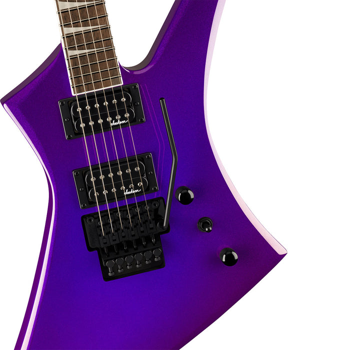 Guitarra Eléctrica Jackson X Series Kelly Kex con mástil de Laurel - Deep Purple Metallic