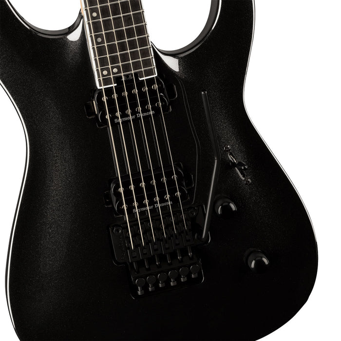 Guitarra Eléctrica Jackson Pro Plus Series Dinky DKA con mástil de Ébano - Metallic Black