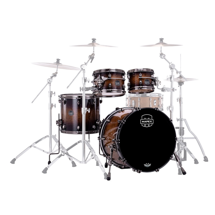 Batería Acústica Saturn Evolution Birch SE529XEBBMZ Shell Pack de 4 piezas - Exotic Night Forest Burst (NO INCLUYE HARDWARE NI PLATILLOS, NI TAROLA)