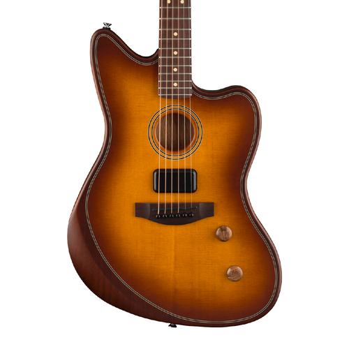Guitarra Electroacústica Fender Acoustasonic® Standard Jazzmaster® - Honey Burst
