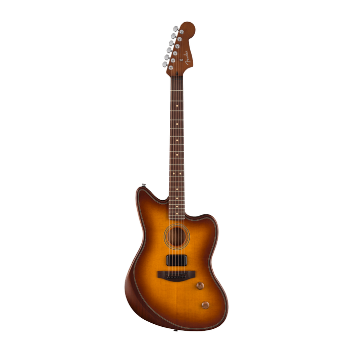Guitarra Electroacústica Fender Acoustasonic Standard Jazzmaster - Honey Burst