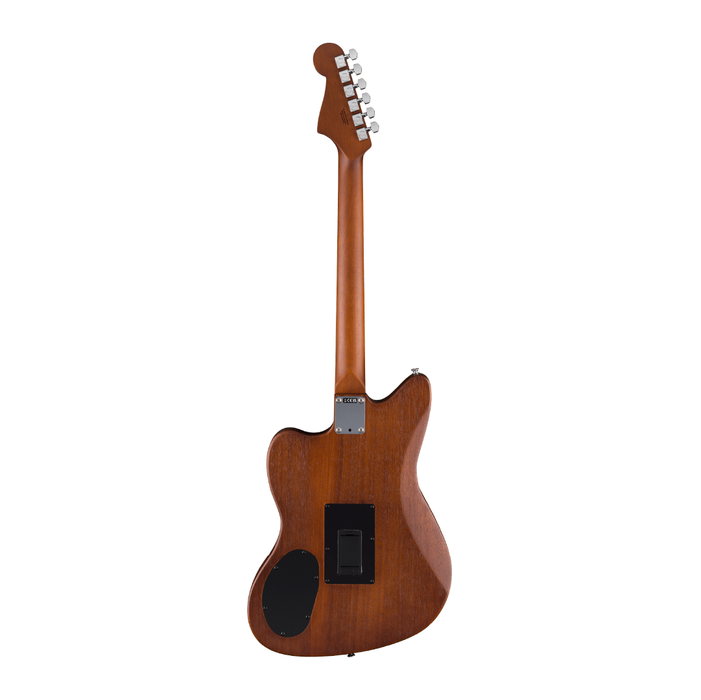 Guitarra Electroacústica Fender Acoustasonic Standard Jazzmaster - Honey Burst