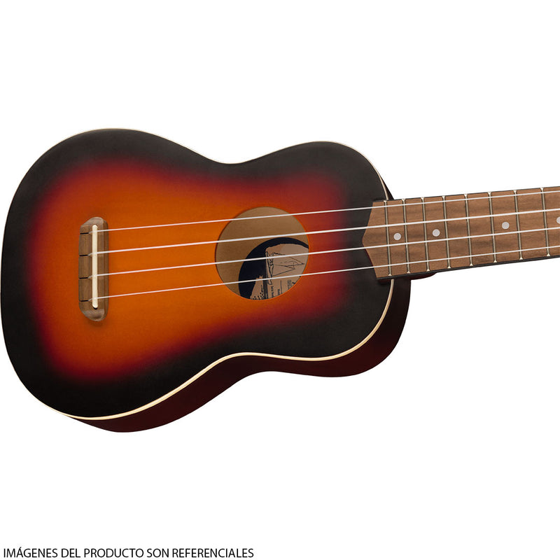 Ukulele Fender Venice Soprano - 2 Tone Sunburst