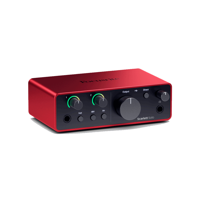 Pack de Home Studio Focusrite Scarlett Solo Studio (4ta Gen)
