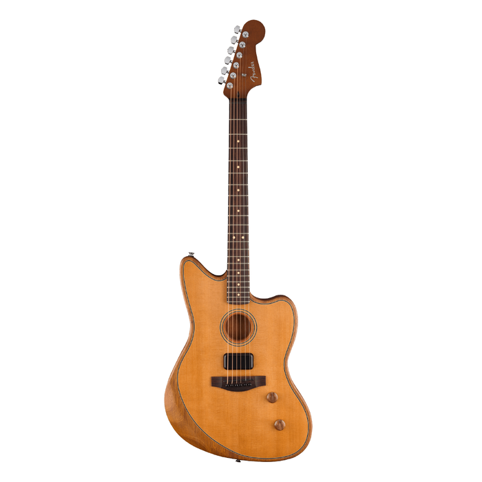 Guitarra Electroacústica Fender Acoustasonic Standard Jazzmaster - Aged Natural