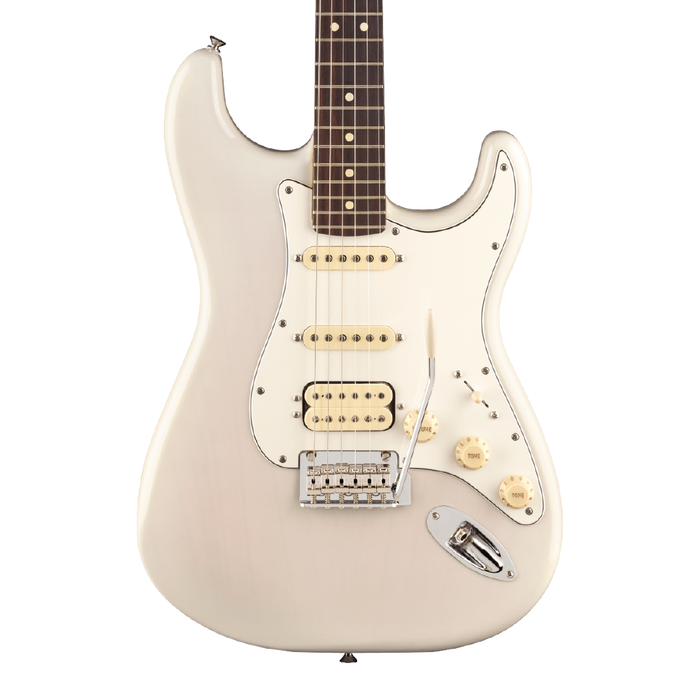 Guitarra Eléctrica Fender Player II Stratocaster HSS, diapasón de palisandro - White Blonde