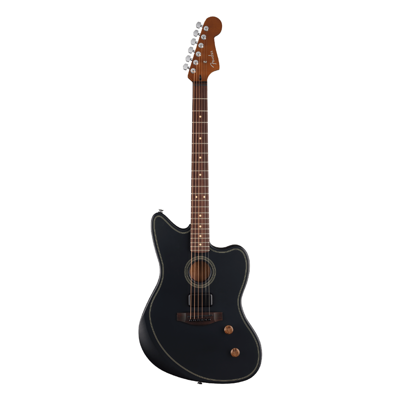 Guitarra Electroacústica Fender Acoustasonic Standard Jazzmaster - Black