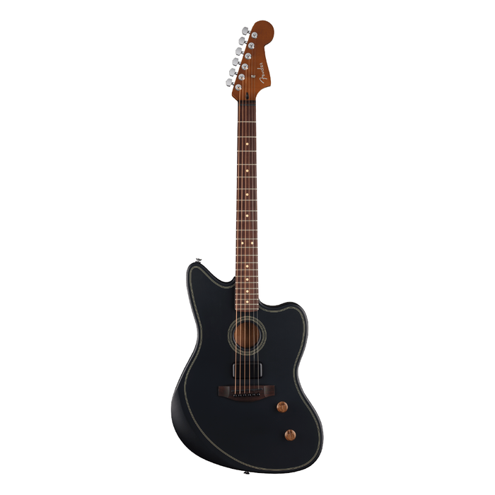 Guitarra Electroacústica Fender Acoustasonic Standard Jazzmaster - Black