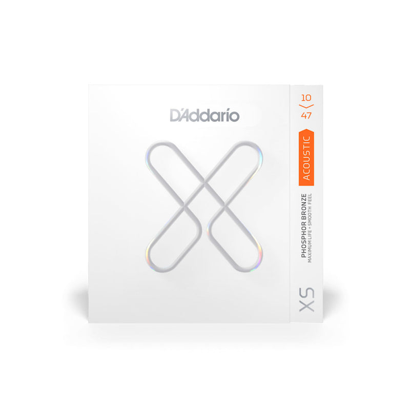 Cuerdas D'Addario para Guitarra Acústica XSAPB1047 Phosphor Bronze Calibre 0.010 - 0.047