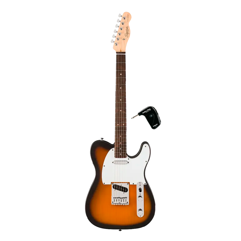 Pack de Guitarra Eléctrica Squier Debut Telecaster con mástil de Laurel - 2 Tone Sunburst