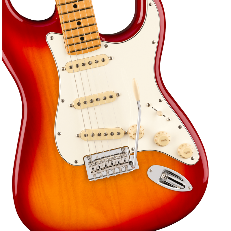Guitarra Eléctrica Fender Player II Stratocaster® con diapasón de Maple - Aged Cherry Burst