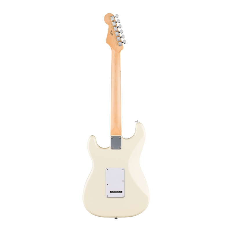 Guitarra Eléctrica Fender Standard Stratocaster® con diapasón de Arce (Maple) - Olympic White