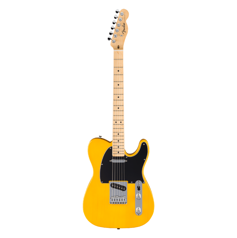 Guitarra Eléctrica Fender Standard Telecaster® con diapasón de Arce (Maple) - Butterscotch Blonde