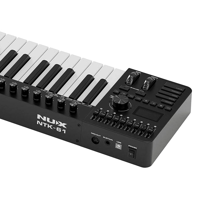 Controlador MIDI NUX NTK-61 de 61 Teclas