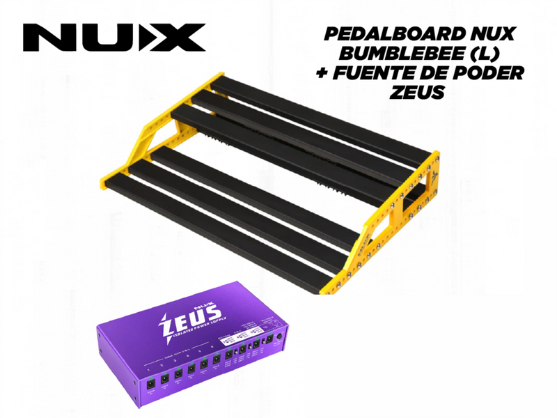 Pack Nux Pedalboard L + Zeus