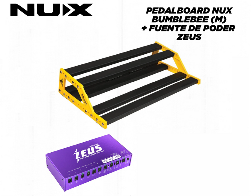 Pack Nux Pedalboard M + Zeus