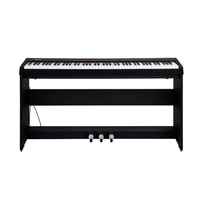 Piano Portátil NUX NPK-10 + Soporte NUX NPS-1 (Color Negro)