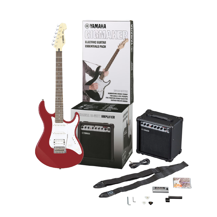 Pack de Guitarra Eléctrica Yamaha - Metallic Red