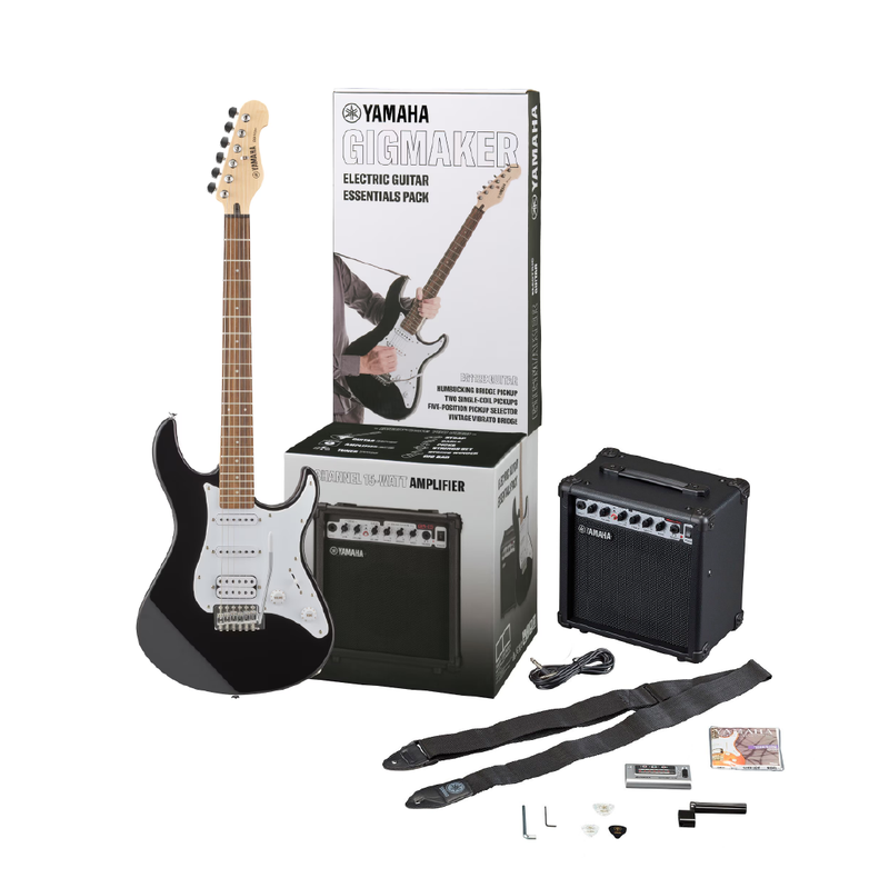 Pack de Guitarra Eléctrica Yamaha Gigmaker EG112GPII - Black