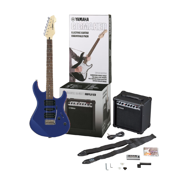 Pack de Guitarra Eléctrica Yamaha ERG-121 GP II - Azul Metálico