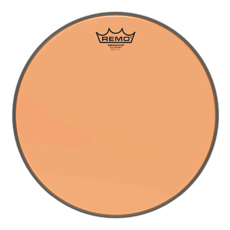 Parche de Batería Remo 14" Ambassador Colortone Naranja BA-0314-CT-OG