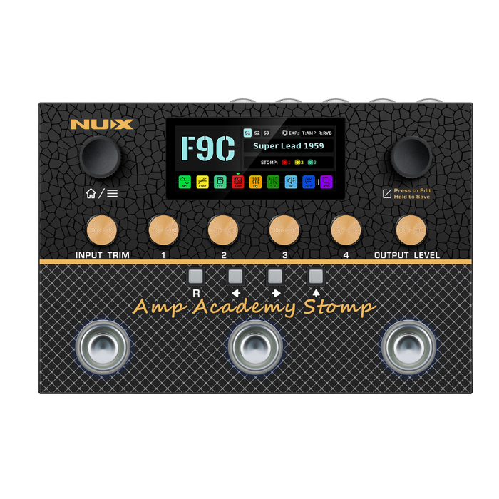 Pedalera Multiefectos NUX NMA-3AAP – Amp Academy Stomp